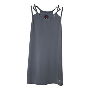 Bolle Women's XL Sleeveless Gray Athletic Tank Summer Activewear Lightweight